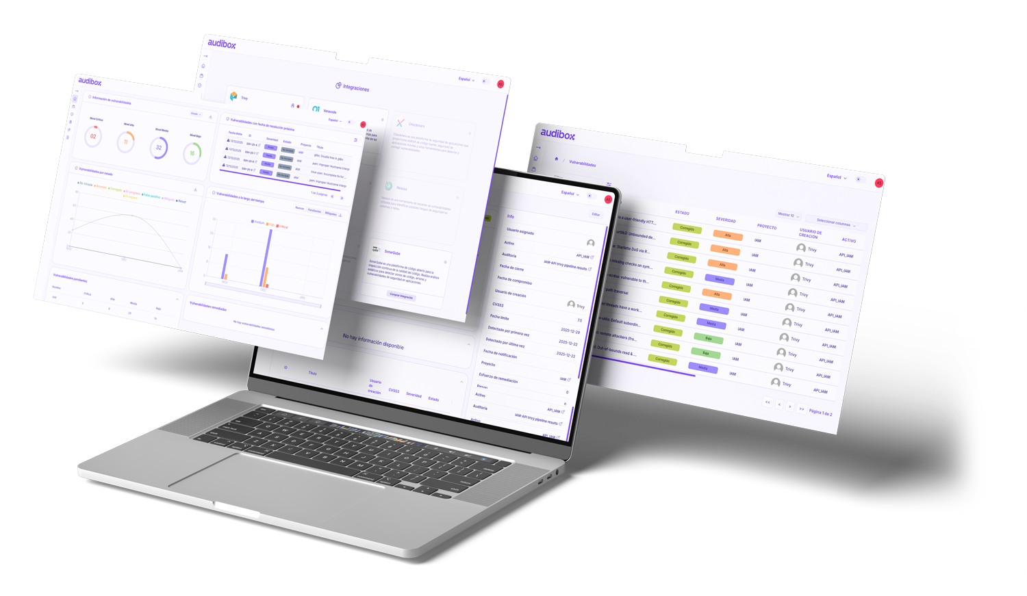 AudiboxVulnerabilidades