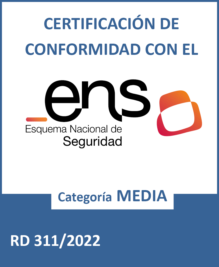 Certificado de conformidad medio de esquema nacional de seguridad